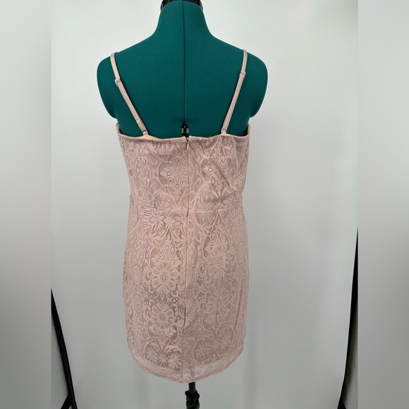 Dress the Population Leanne Pink Lace Dress - Picture 9 of 10